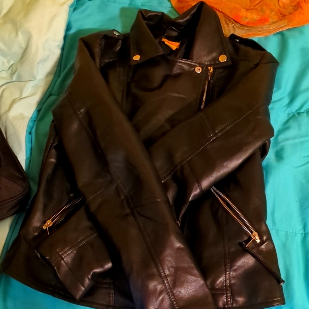 Leather jacket